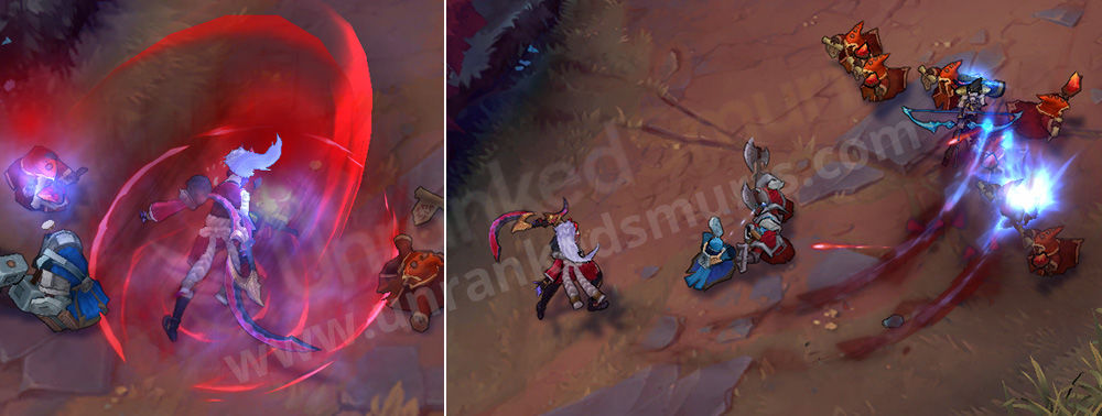 Blood mooon diana LoL Skin 