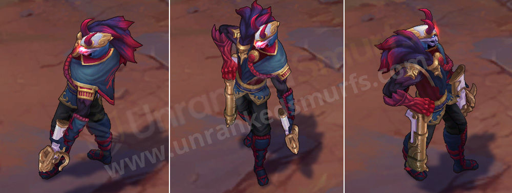 Bloodmoon Jhin League of Legends Skin