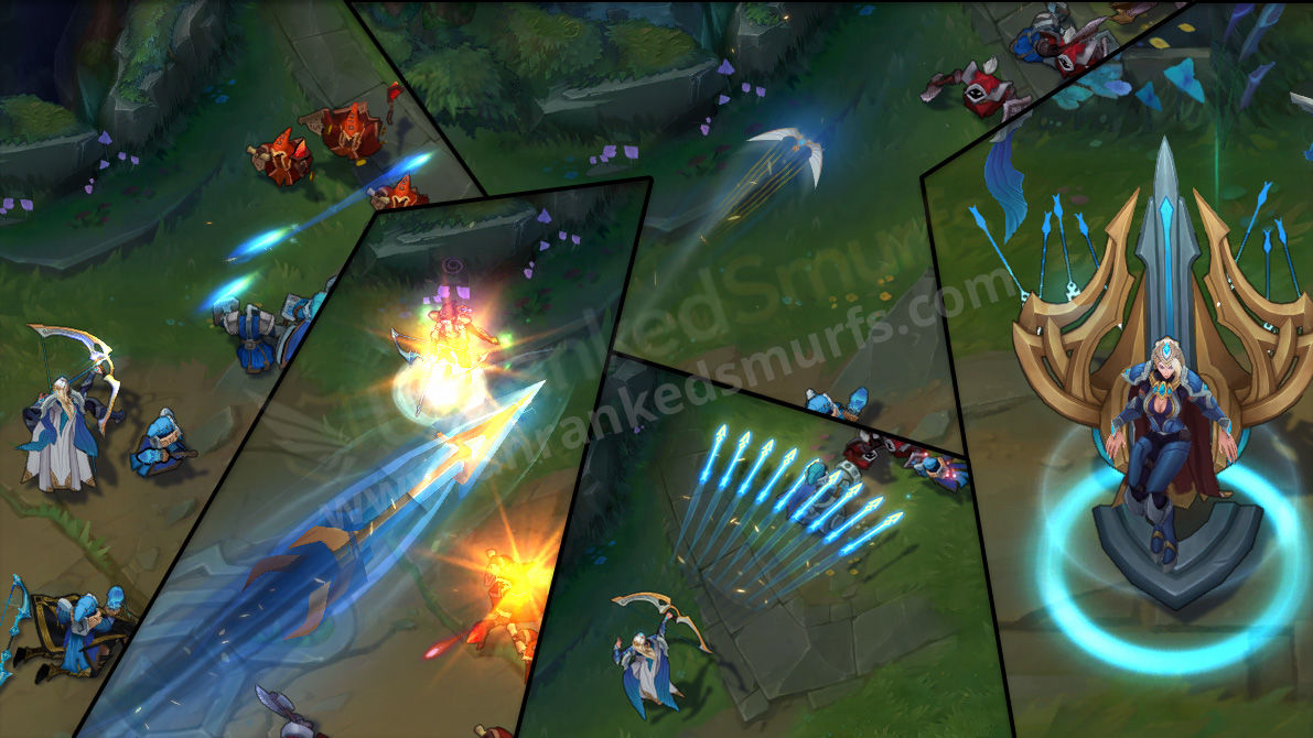 PROJECT: Ashe Champion Skin Lol league of legends, League of legends, Champions league of legends