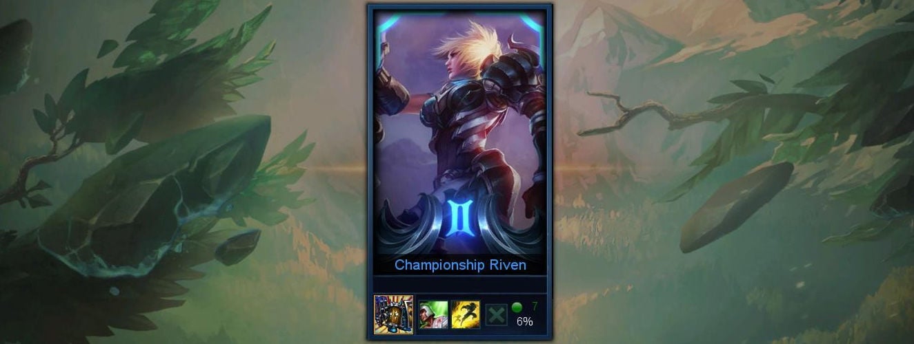 Dragonblade Riven champion skins in League of Legends