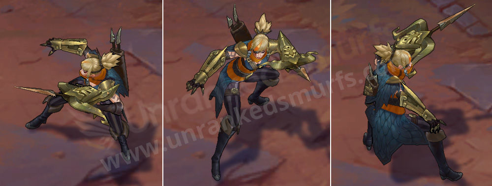 League of Legends corsair quinn skin