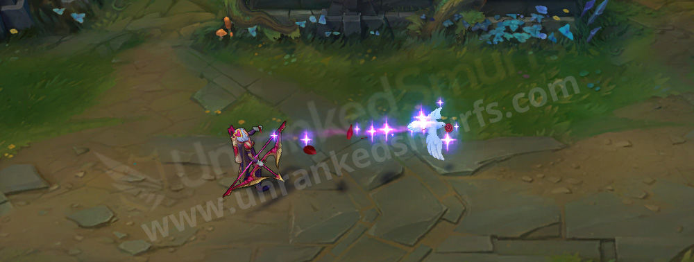 Heartseeker Ashe back and profile