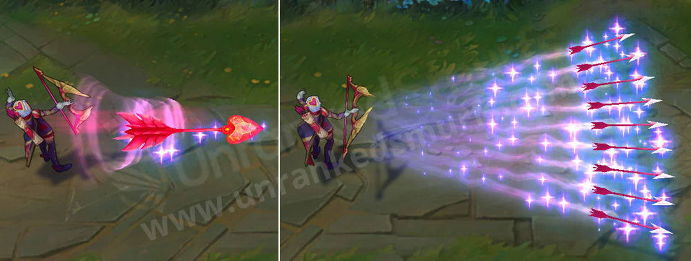 League of Legends Skin Heartseeker Ashe Abilities 