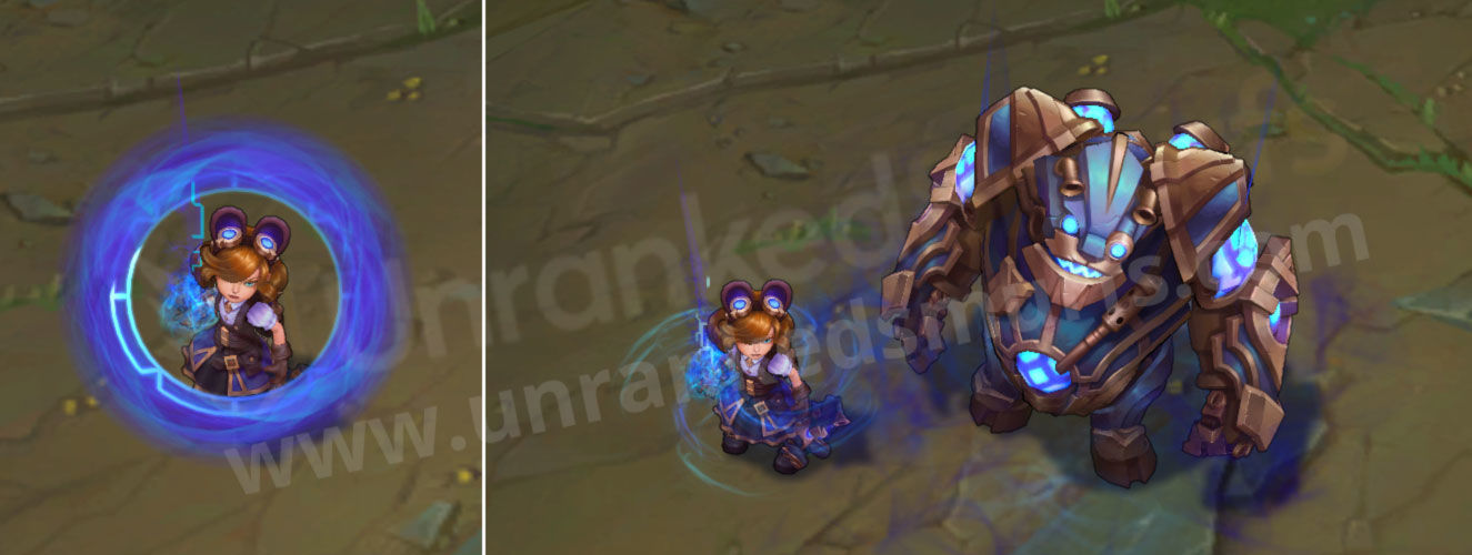 Hextech Annie skin front