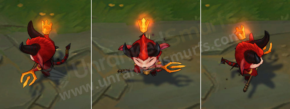 Little Devil Teemo League of Legends Skin