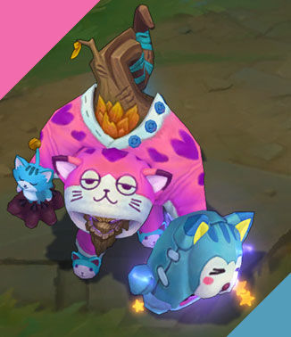 Meowkai Hearts Pink Chroma