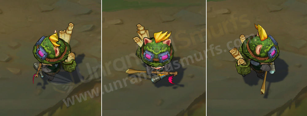 Recon Teemo skin in-game