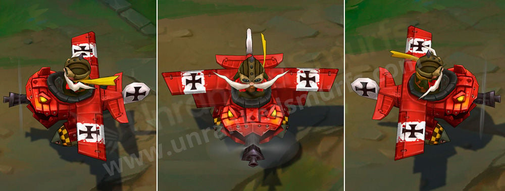 Red Baron Corki League of Legends Skin