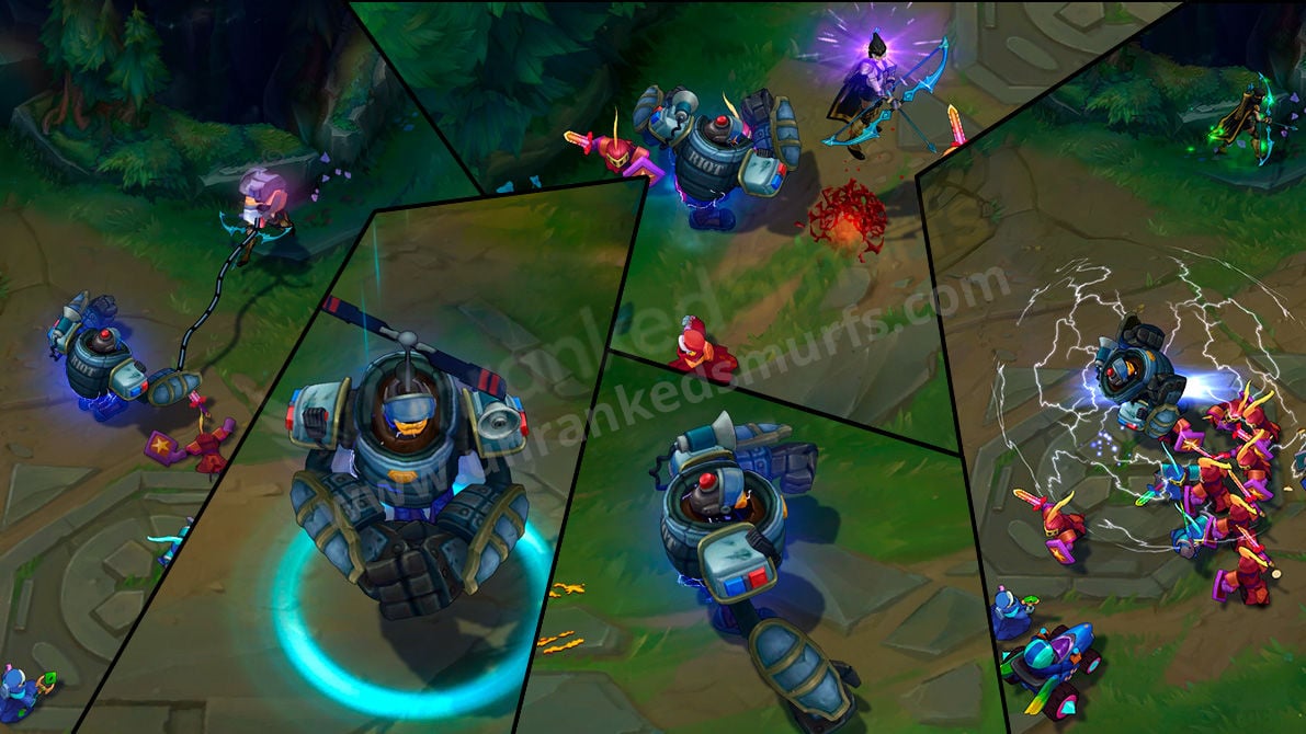 Riot Blitzcrank League of Legends skin