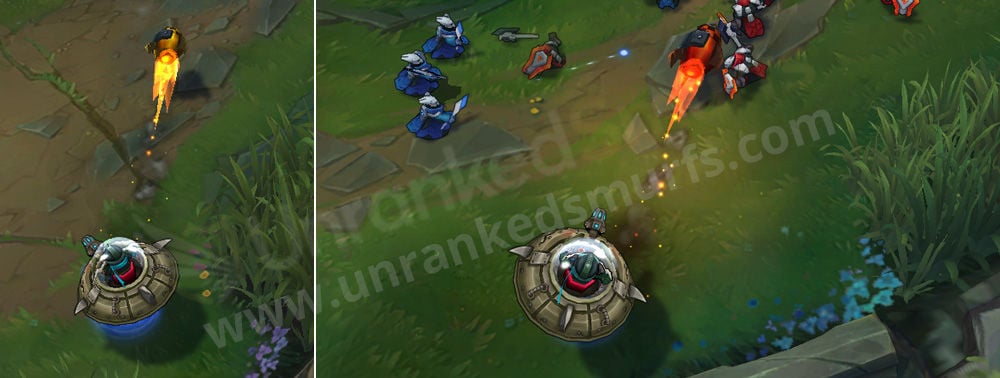 UFO Corki LoL skin