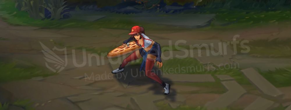 Pizza Delivery Sivir front in-game
