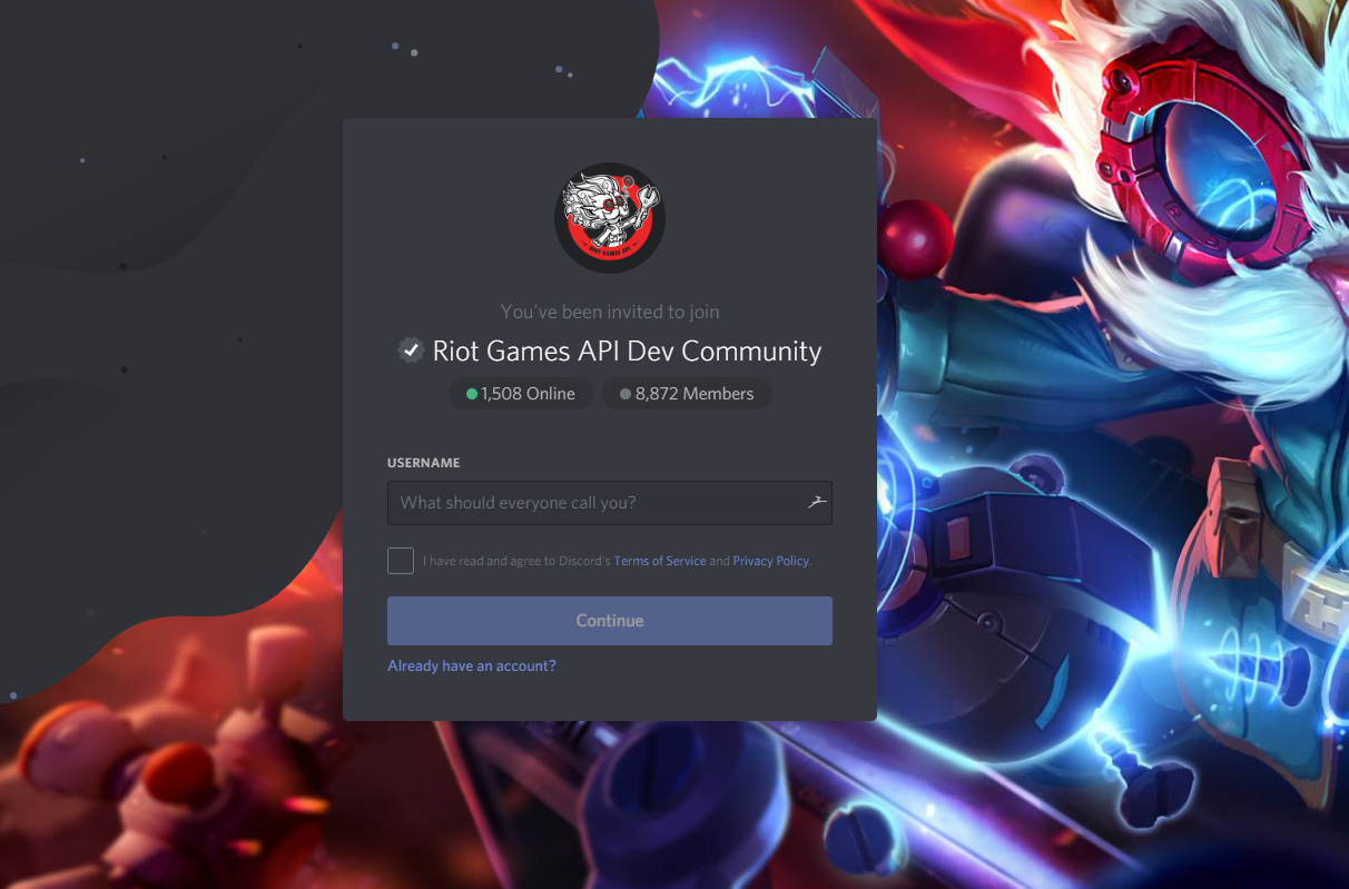 You can now Link League Of Legends with Discord! 