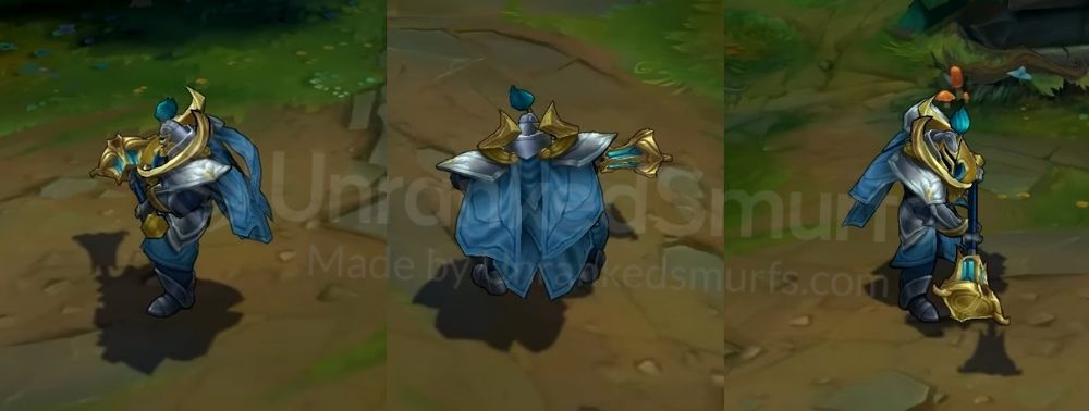 Warden Jax Back and profile in-game