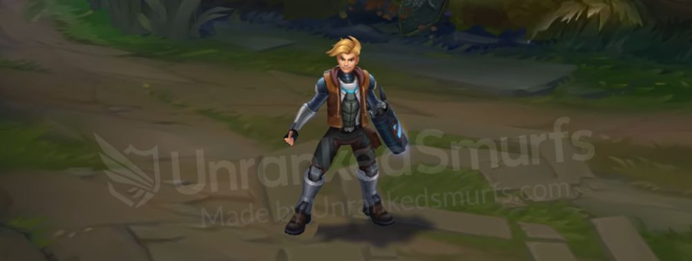 Prestige Pulsefire Ezreal front in-game