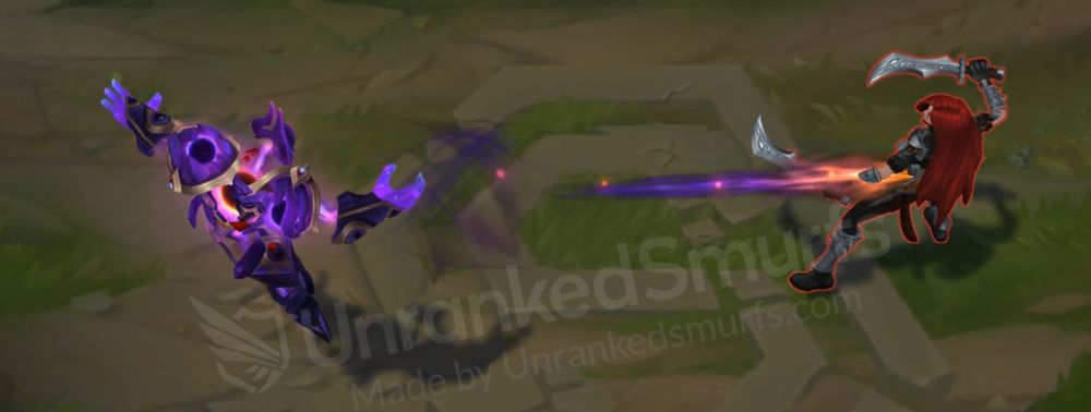 Dark Star Xerath Auto attack animation