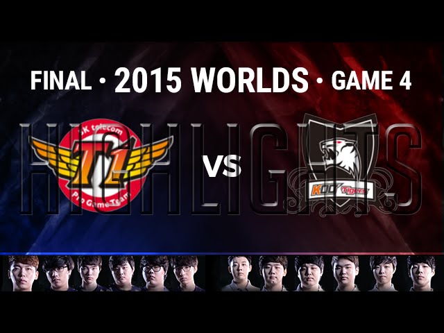 Finals 2015 SKT T1 vs Koo Tigers