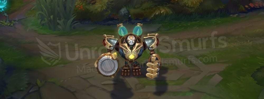 Victorious Blitzcrank front in-game