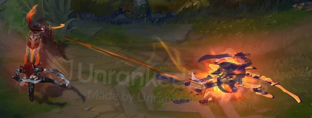 High Noon Senna Final Auto attack animation