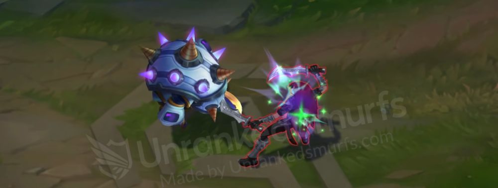 Astronaut Rammus Auto attack animation