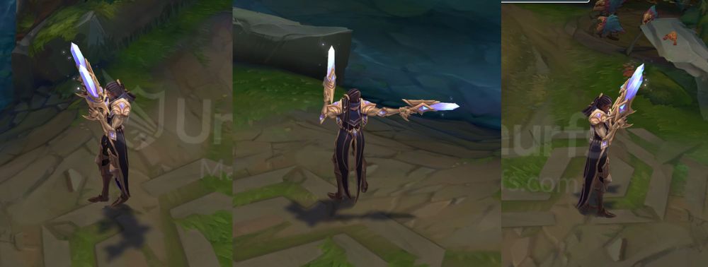 Victorious lucian Back and profile in-game