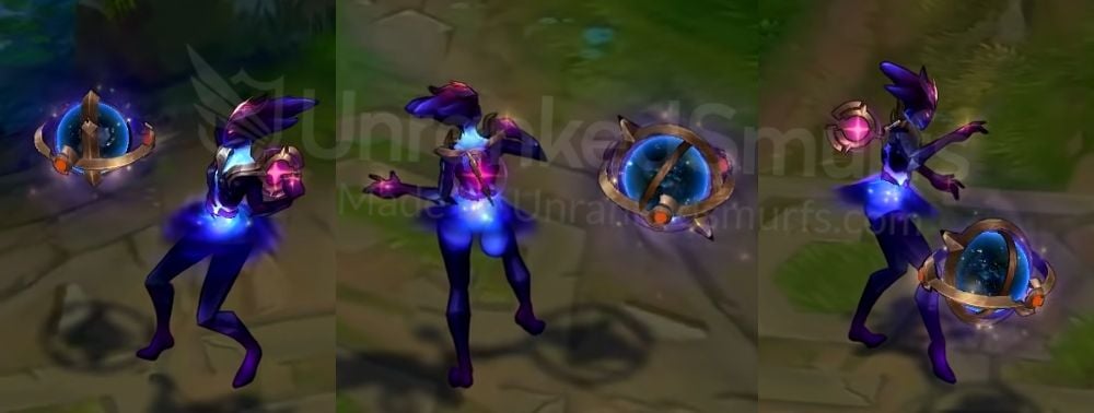 Dark Star Orianna Back and profile in-game