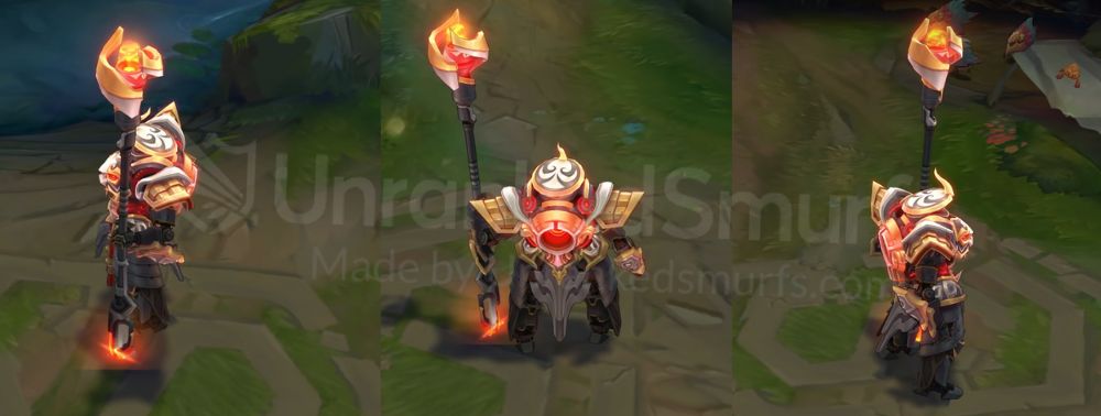 Mecha Kingdoms Jax Back and profile in-game