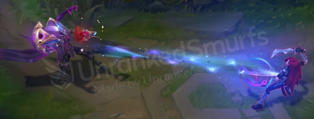 Dark Cosmic Jhin Auto attack animation