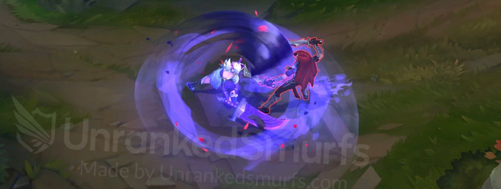 Spirit Blossom Riven Q animation